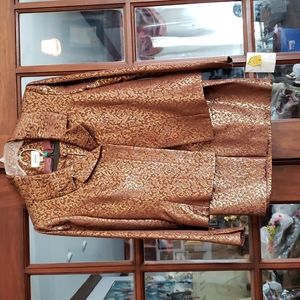 Beautiful brocade suit